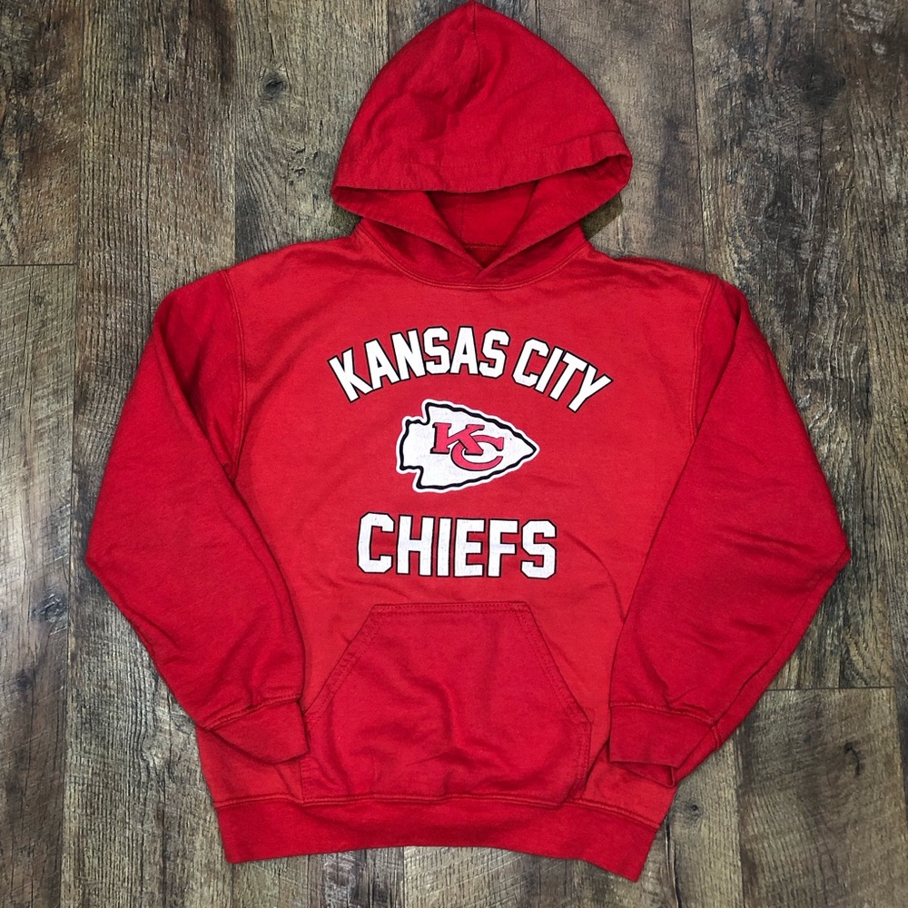 Kansas City Chiefs NFL Sweatshirt Hoodie KC Arrowhead Team Logo Small